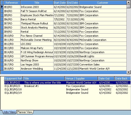 data window